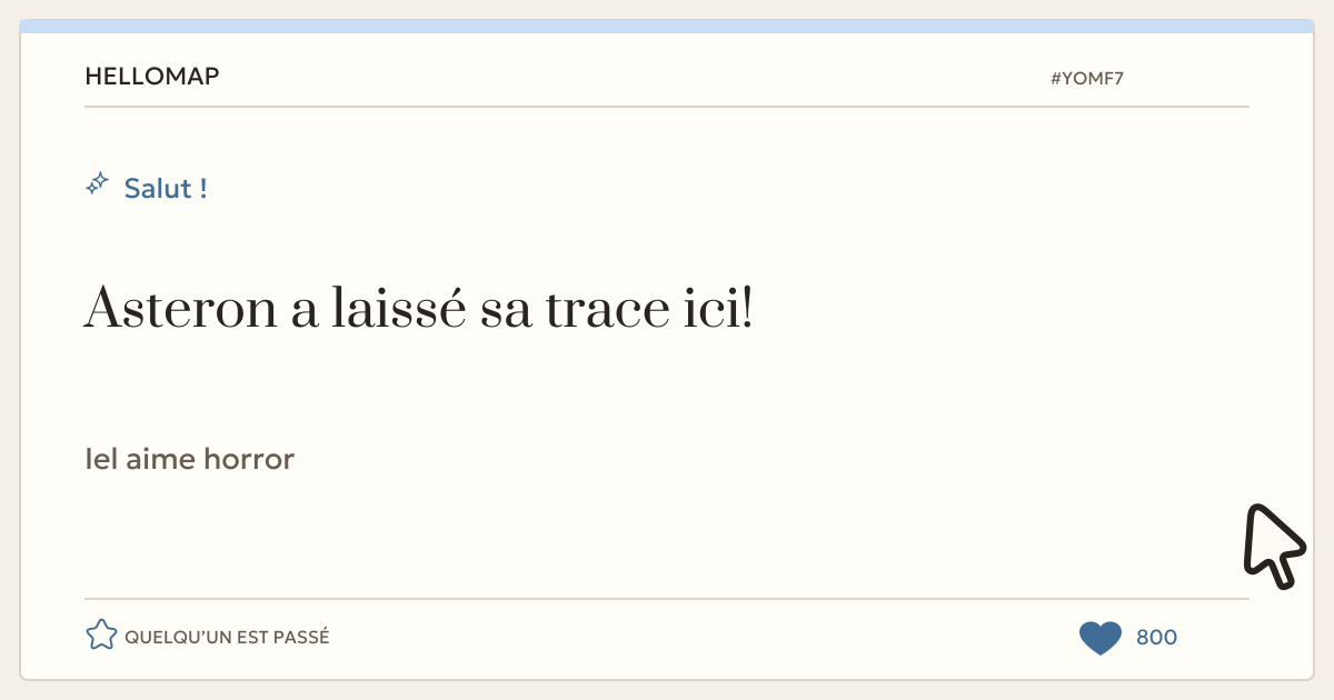 Asteron · HelloMap